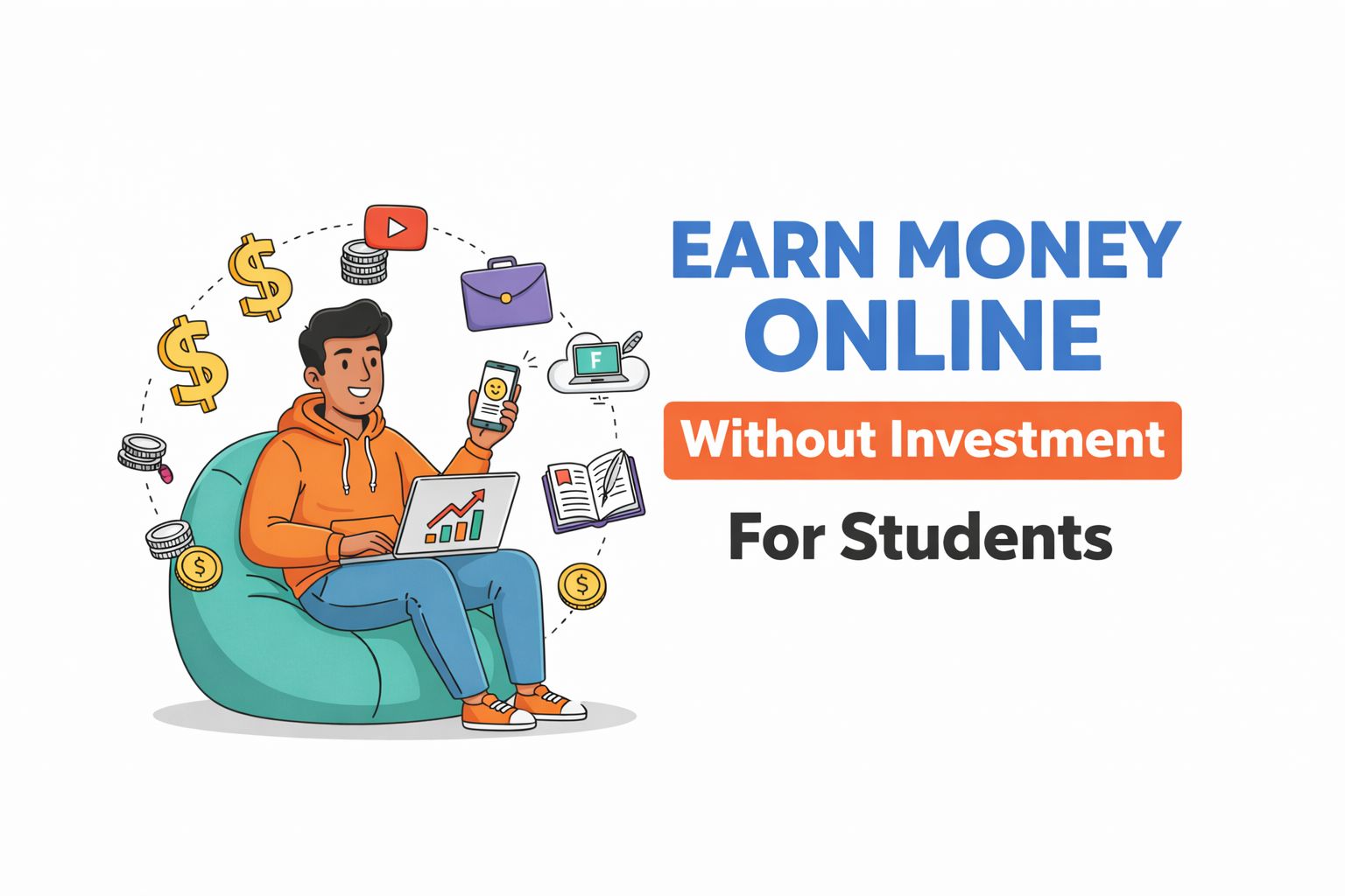 How to Earn Money at Home for Students Without Investment